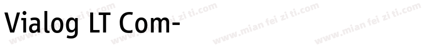 Vialog LT Com字体转换